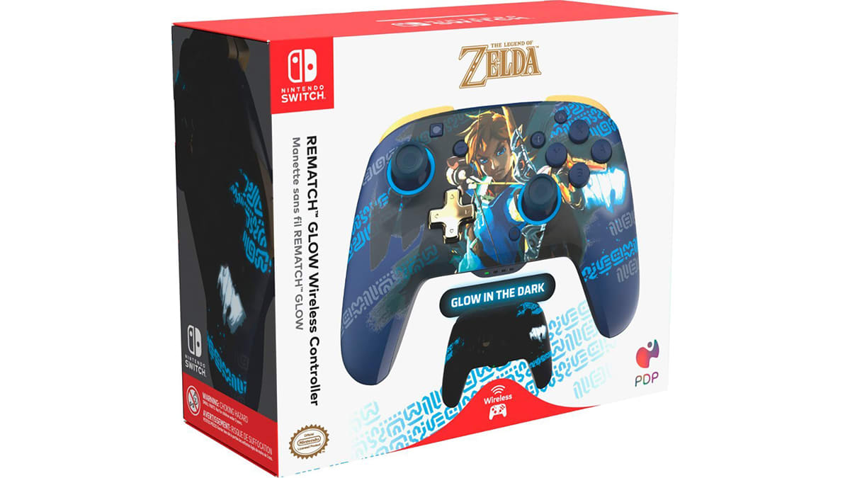 REMATCH Wireless Controller Glow: Link Hero - Nintendo Official Site